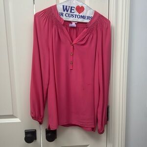 LILLY Pulitzer Silk Top Elsa pink small s